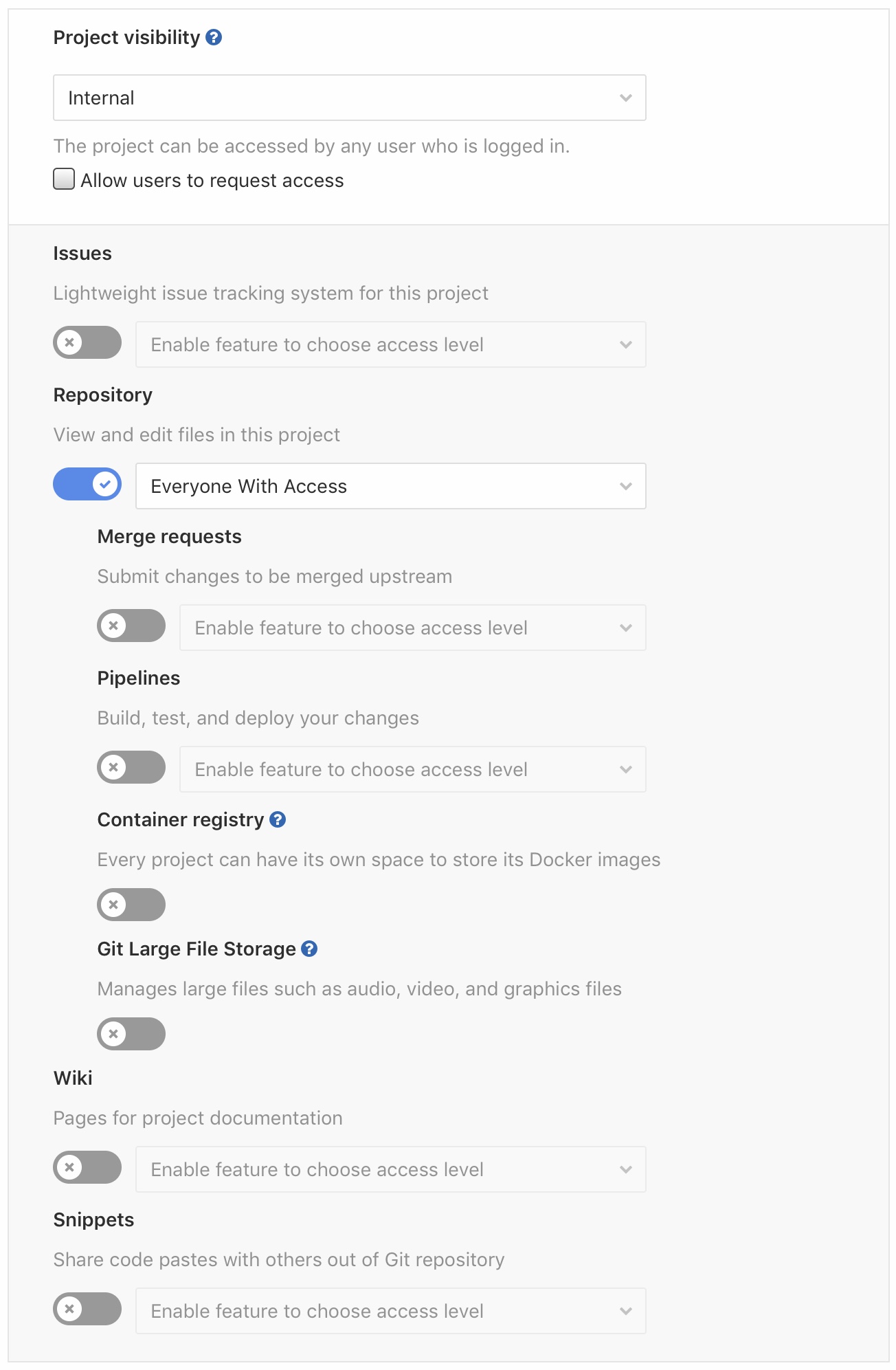 gitlab-project-permissions