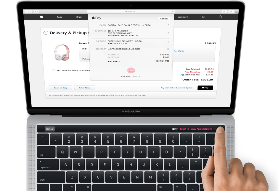 Pay MacBook Pro